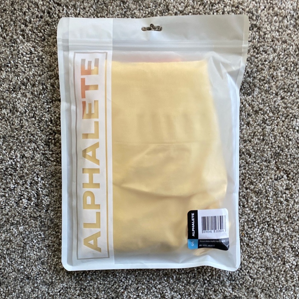 Alphalete ombré amplify legging - honey